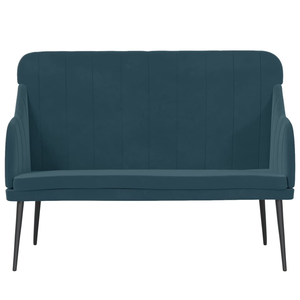 Banc 110x76x80 cm velours