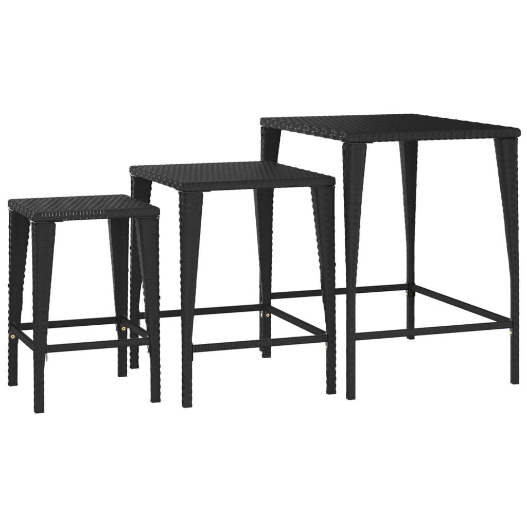 Set de table 3 pcs poly rotin