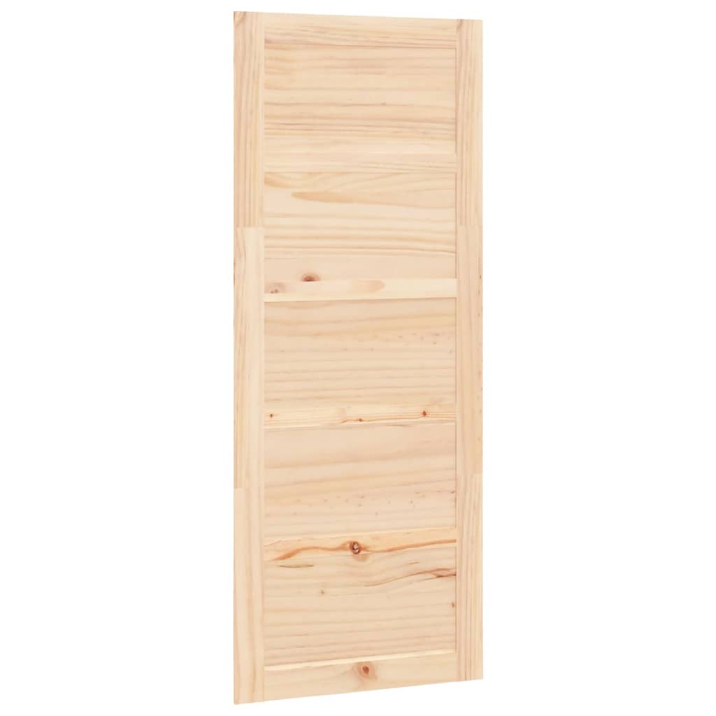 Porte coulissante 100x1,8x204,5 cm en bois de pin massif