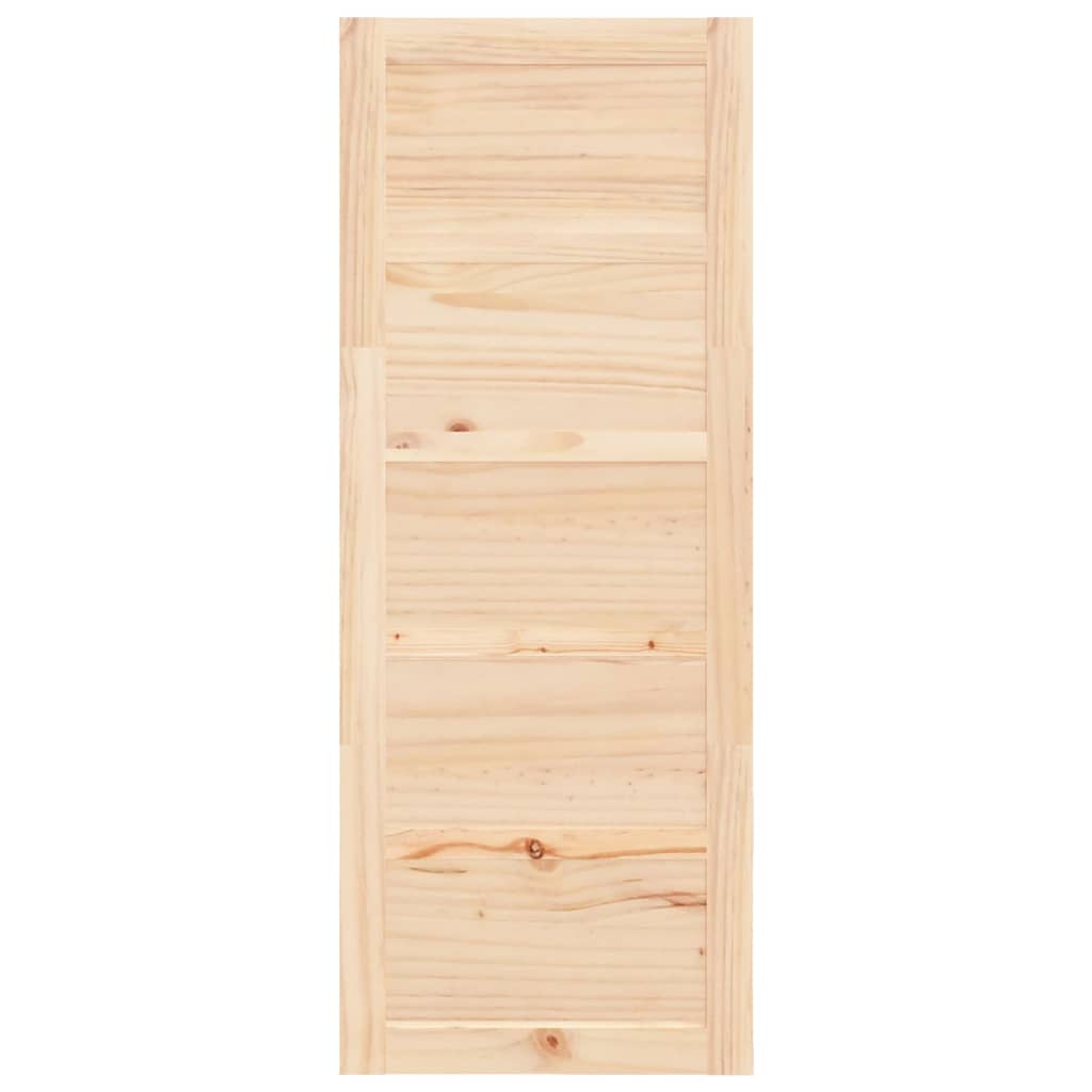 Porte coulissante 100x1,8x204,5 cm en bois de pin massif