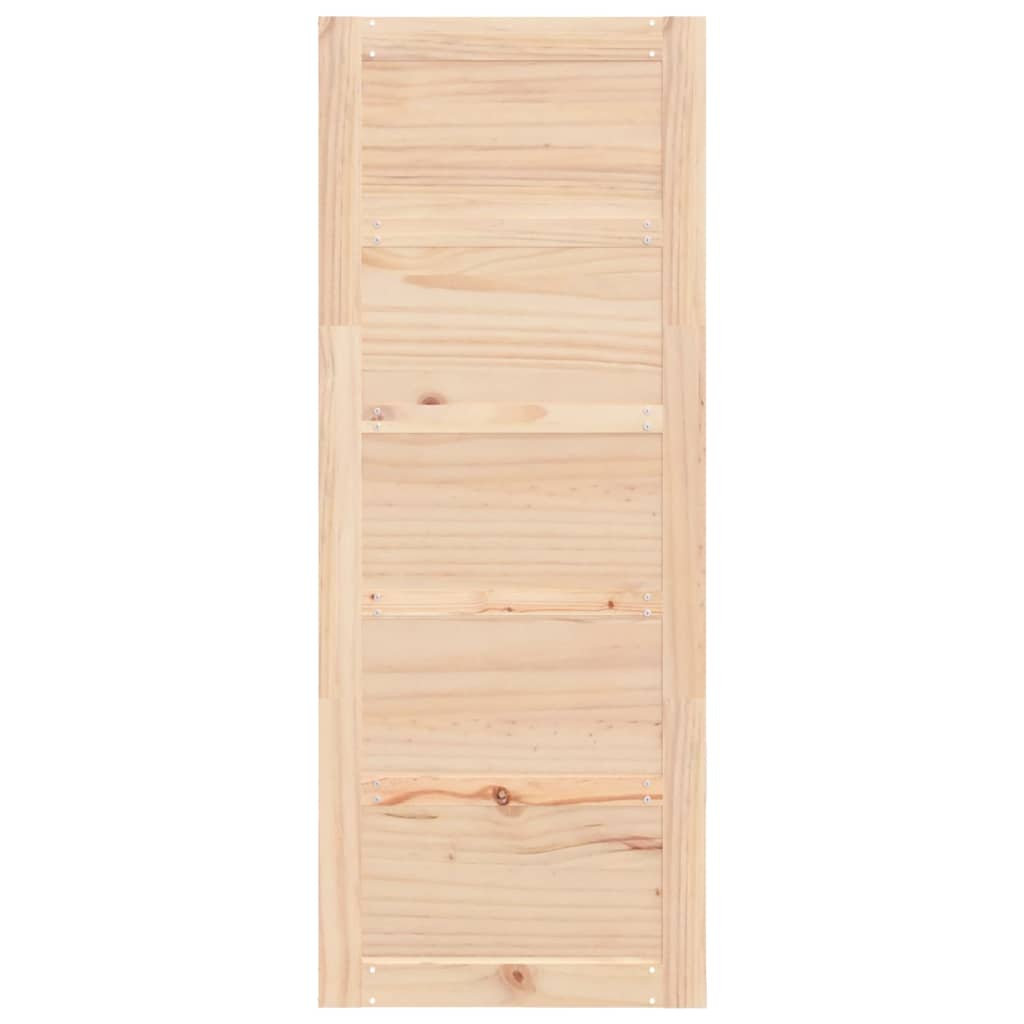 Porte coulissante 100x1,8x204,5 cm en bois de pin massif