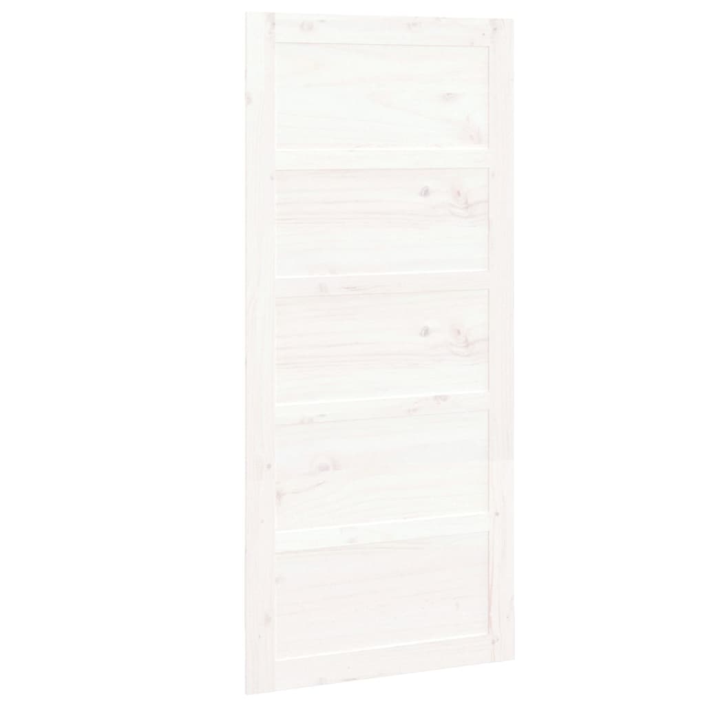 Porte coulissante 100x1,8x204,5 cm en bois de pin massif