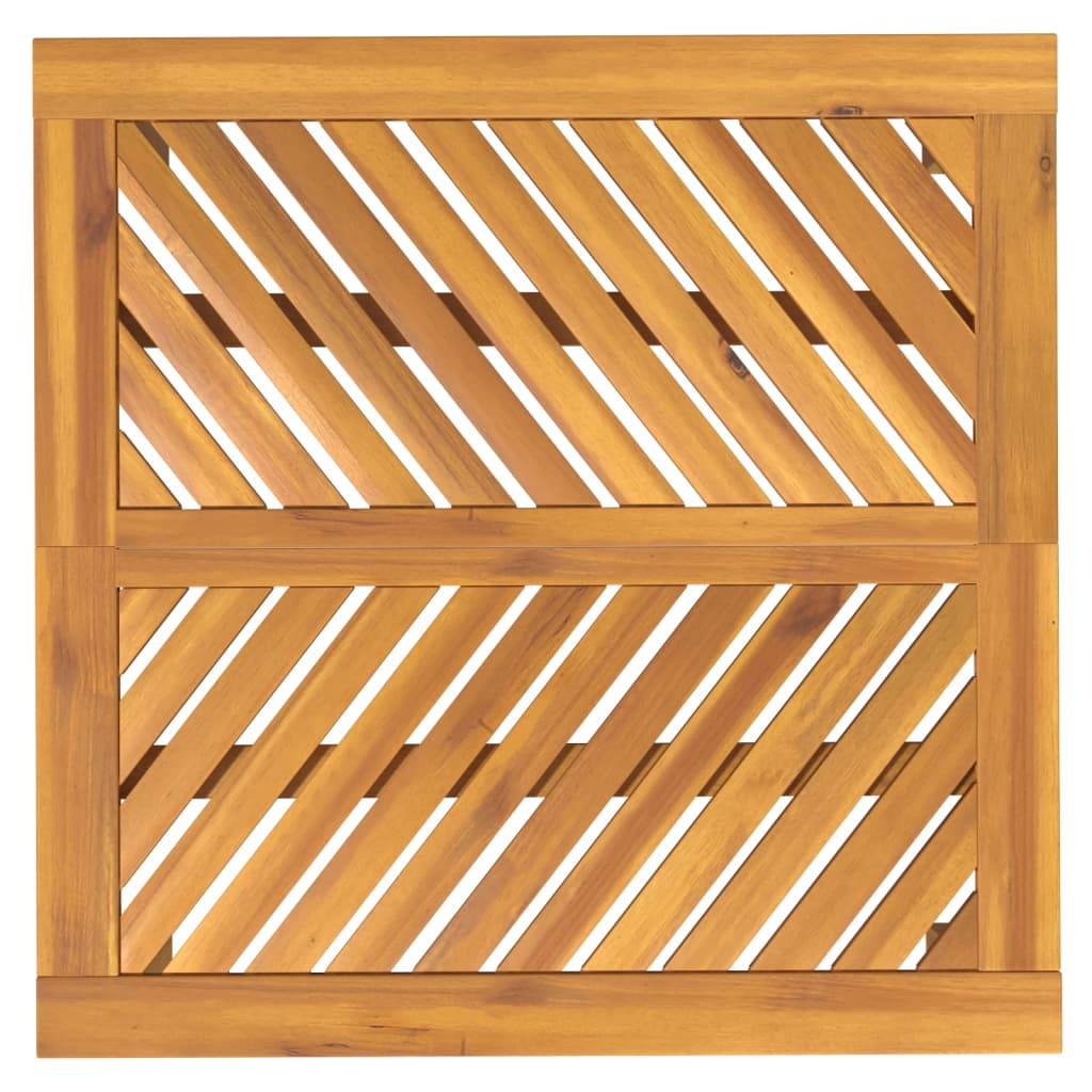 Tuintafel 90x90x74 cm massief acaciahout