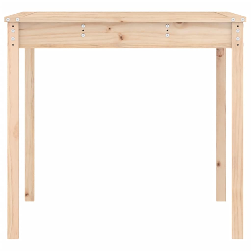 Tuintafel 82,5x82,5x76 cm massief