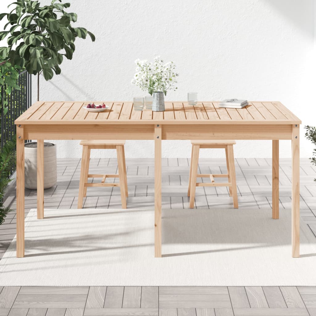 Tuintafel 82,5x82,5x76 cm massief