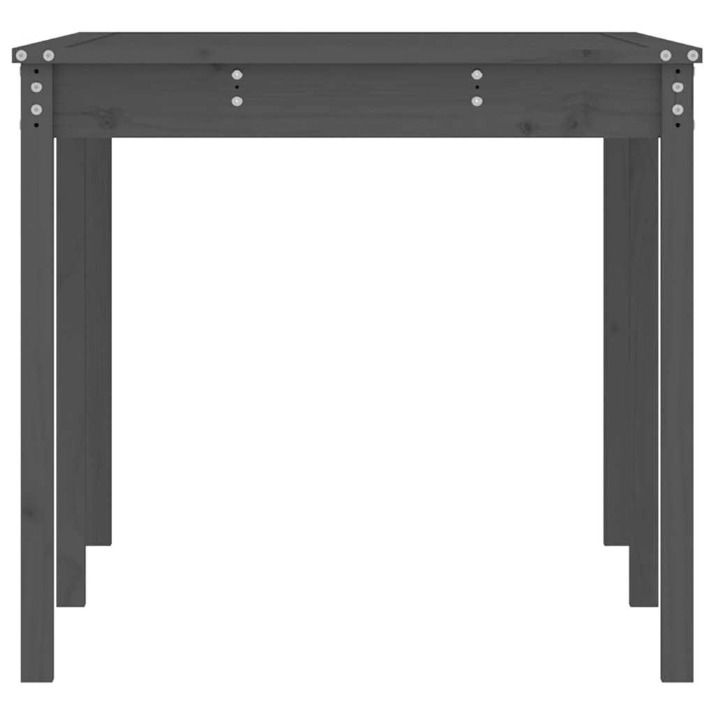 Tuintafel 82,5x82,5x76 cm massief