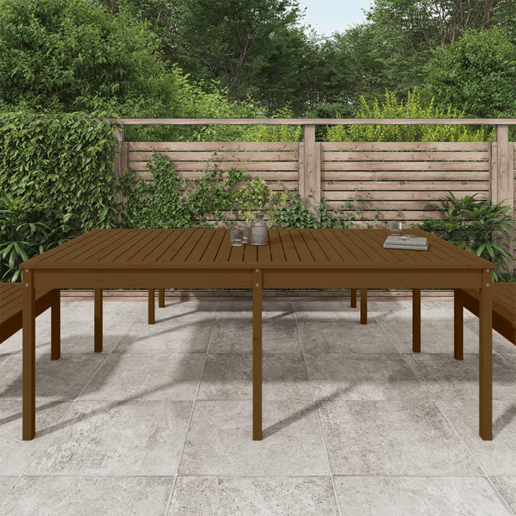 Tuintafel 82,5x82,5x76 cm massief