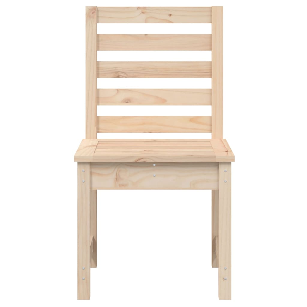 Tuinstoelen 2 st 60x48x91 cm massief