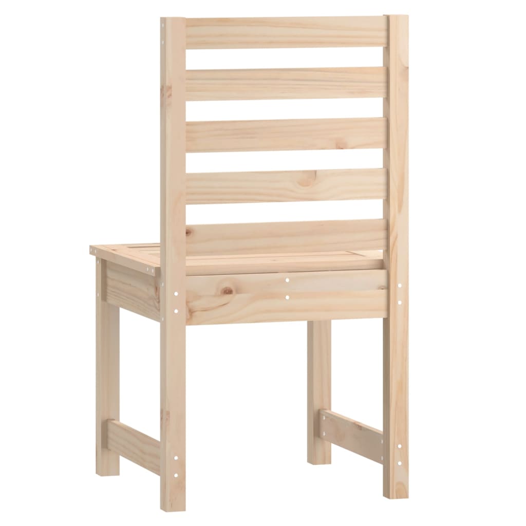 Tuinstoelen 2 st 60x48x91 cm massief