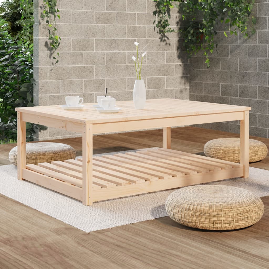 Tuintafel 82,5x82,5x45 cm massief