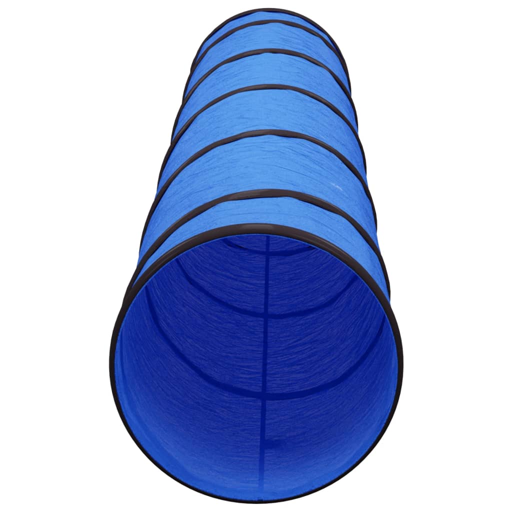 Hondentunnel Ø 40 x 200 cm polyester blauw