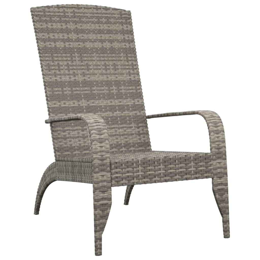 Tuinstoel Adirondack poly rattan