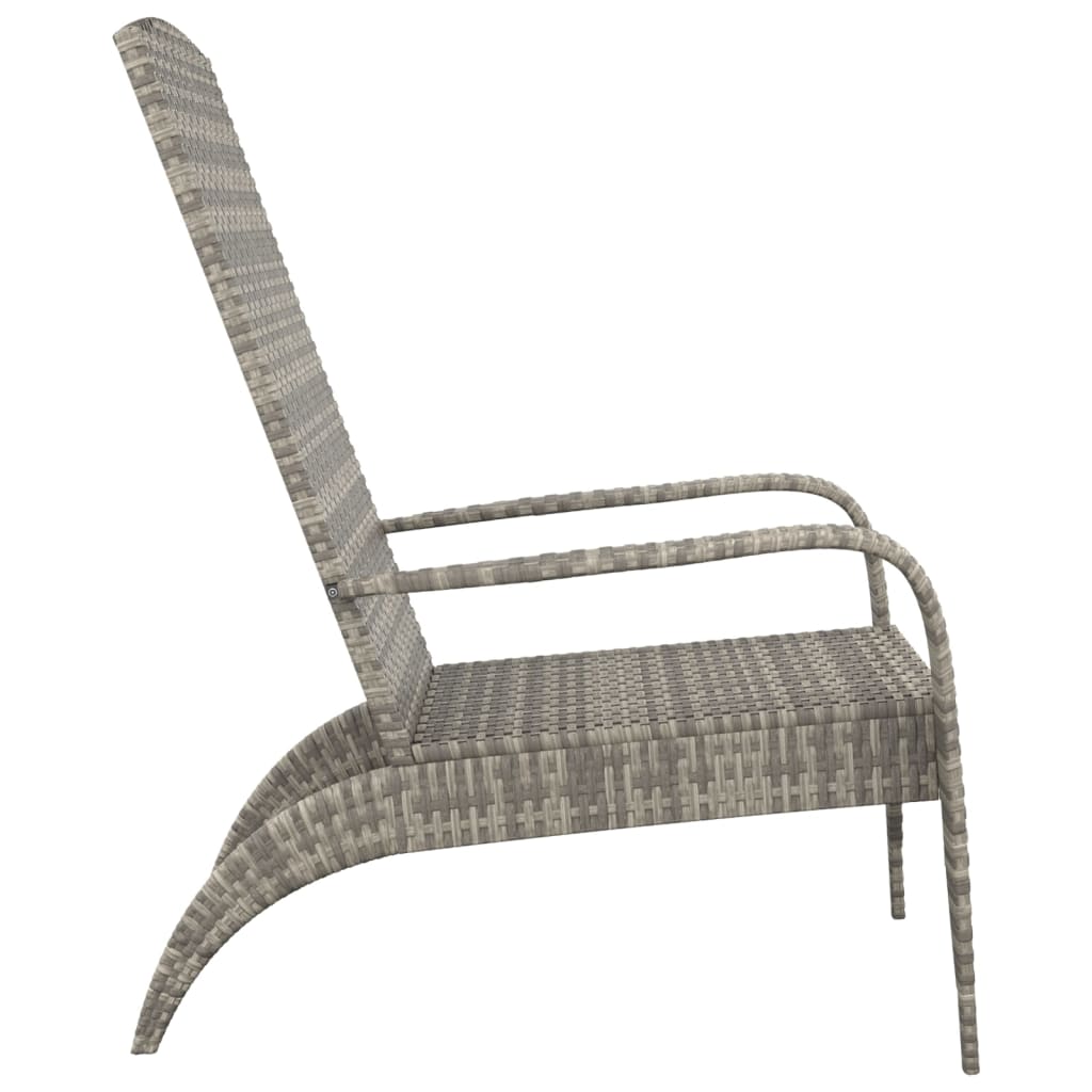 Tuinstoel Adirondack poly rattan