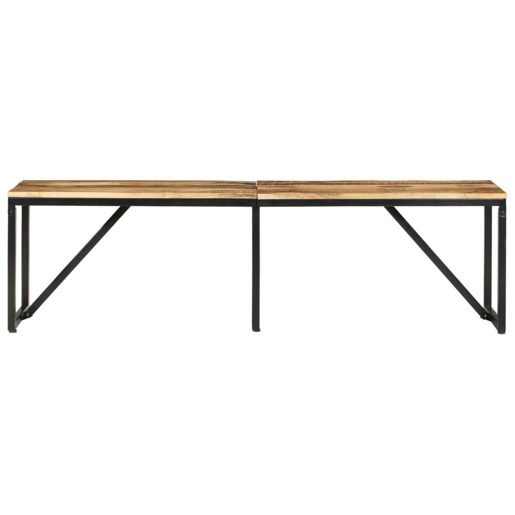 Banc 110x35x45 cm en manguier massif