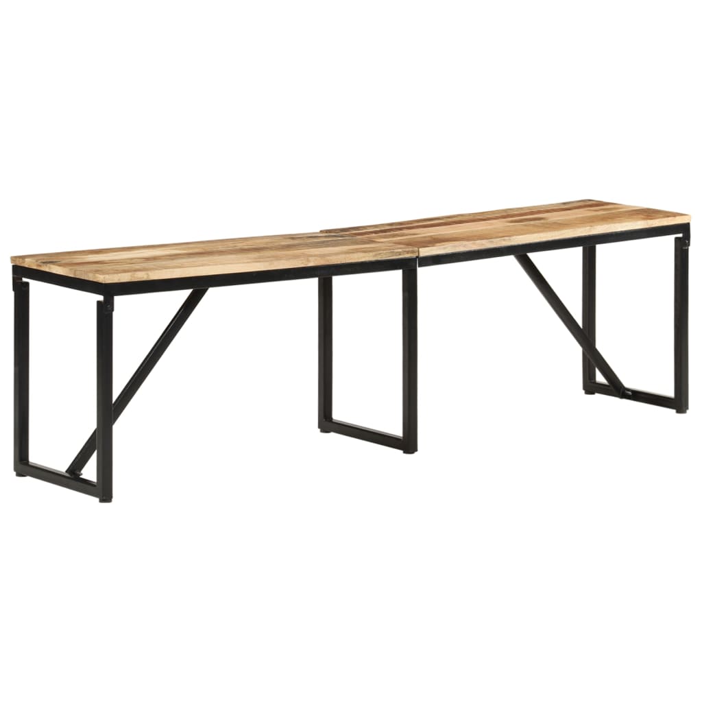 Banc 110x35x45 cm en manguier massif