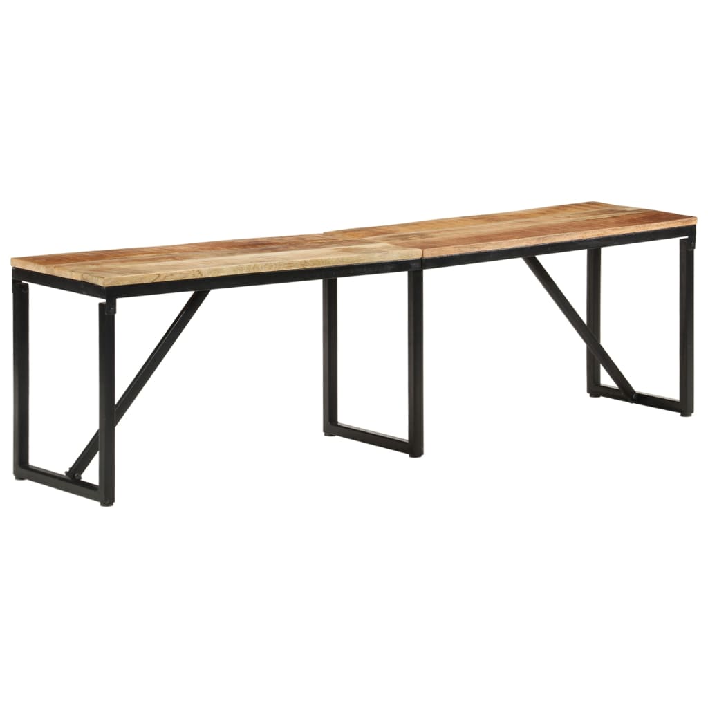 Banc 110x35x45 cm en manguier massif