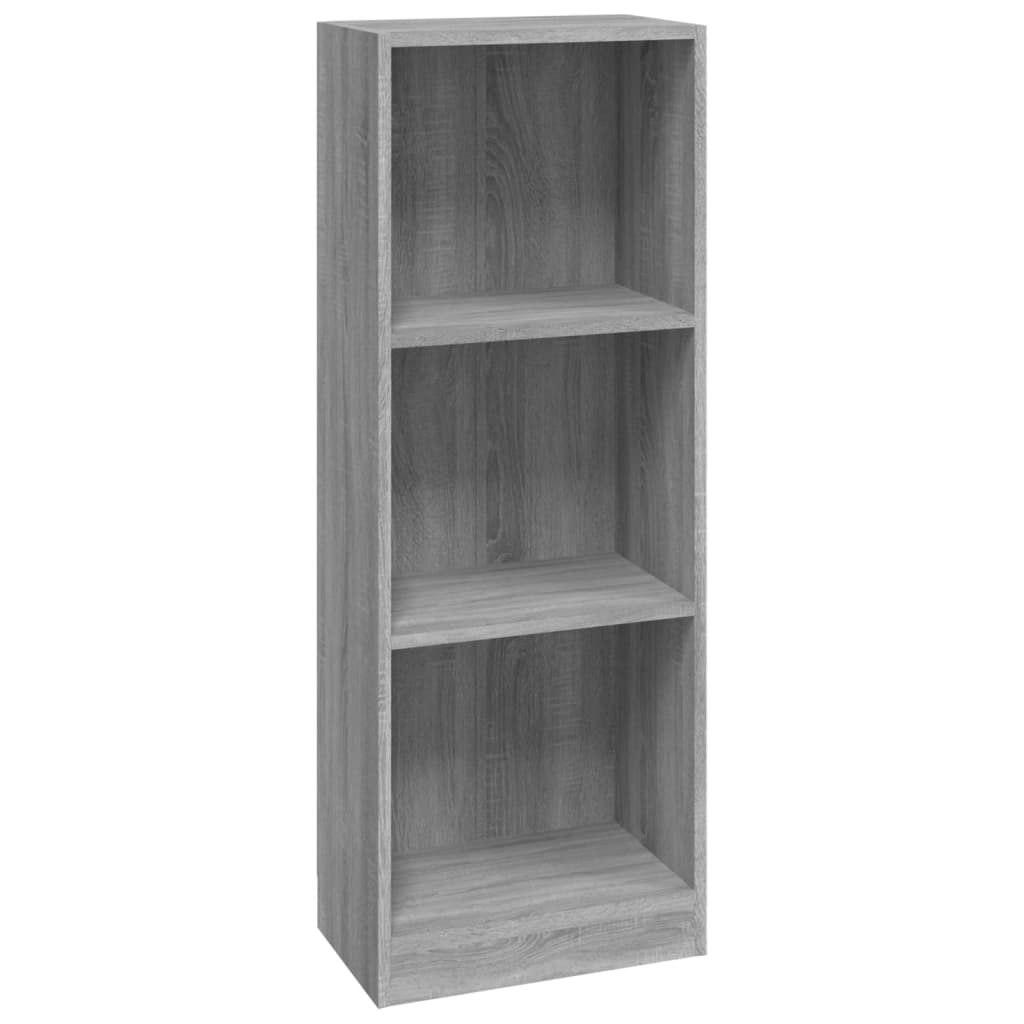 Boekenkast 60x24x175 cm bewerkt hout eikenkleurig