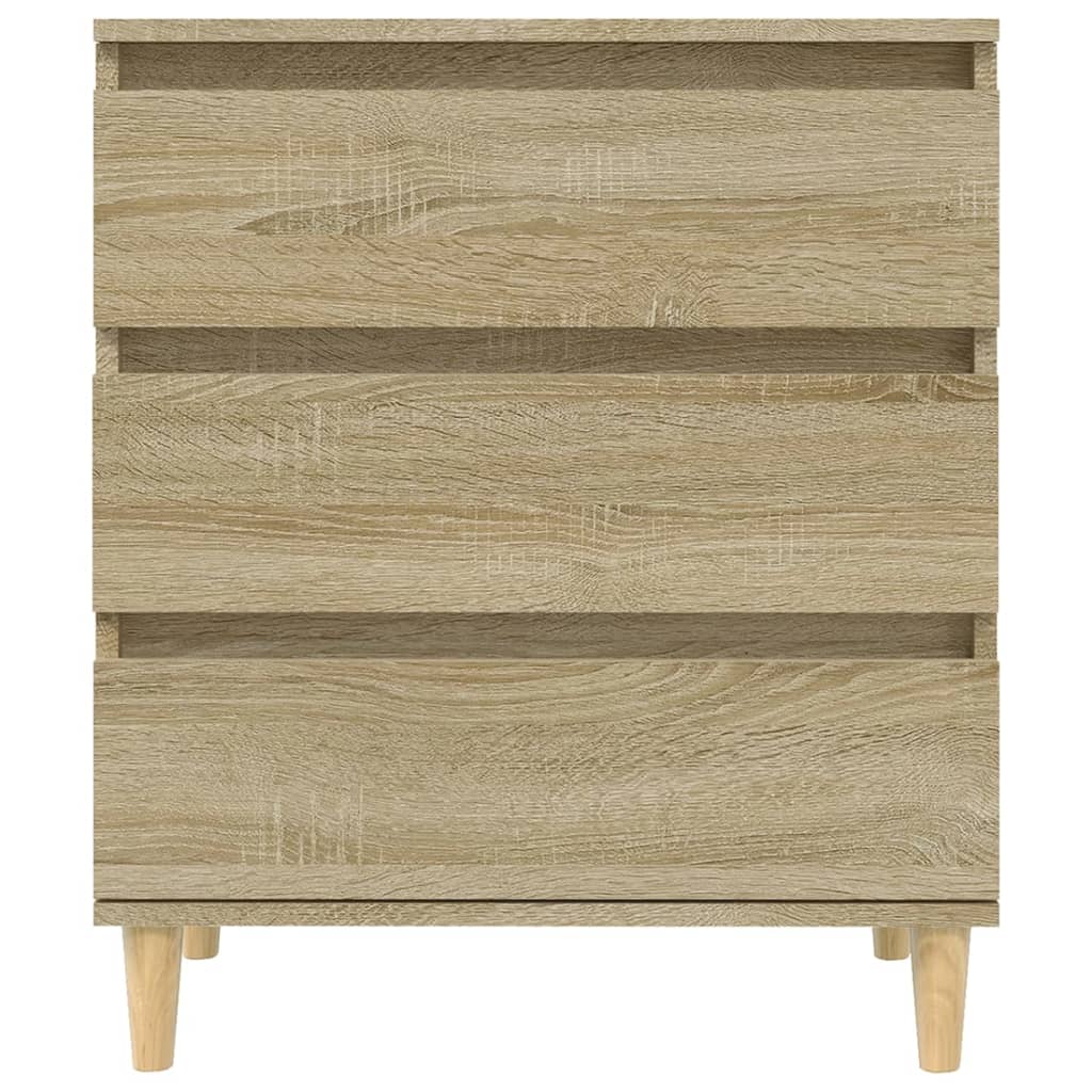 Dressoir 60x35x70 cm bewerkt hout