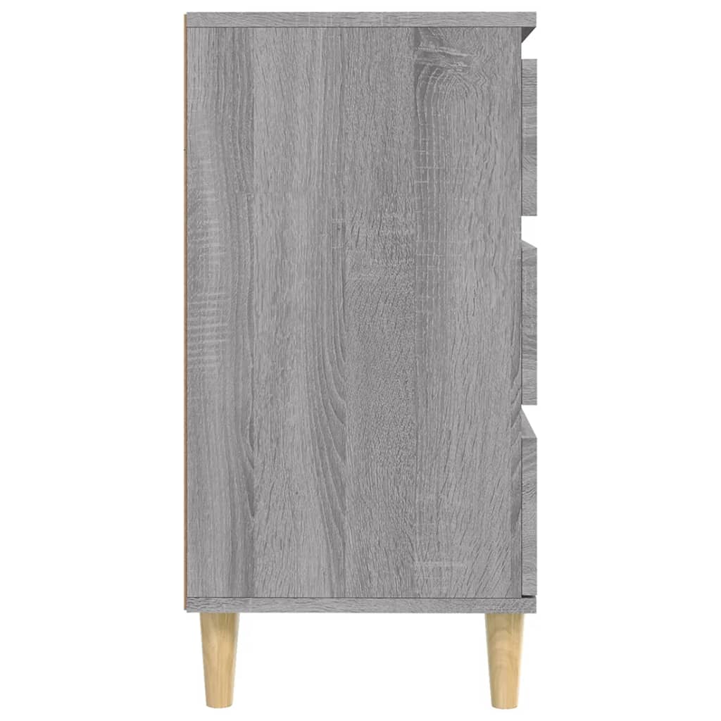 Dressoir 60x35x70 cm bewerkt hout