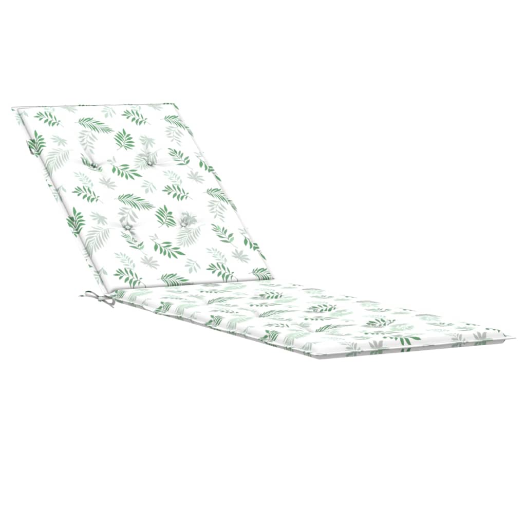 Coussin de chaise de terrasse (75+105)x50x4 cm