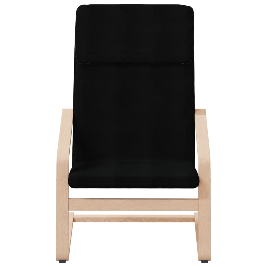 Fauteuil de relaxation avec repose-pieds en tissu couleur crème