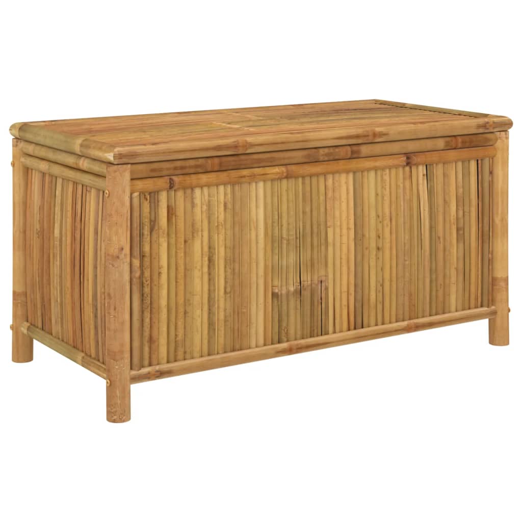 Coffre de jardin 90x52x55 cm bambou