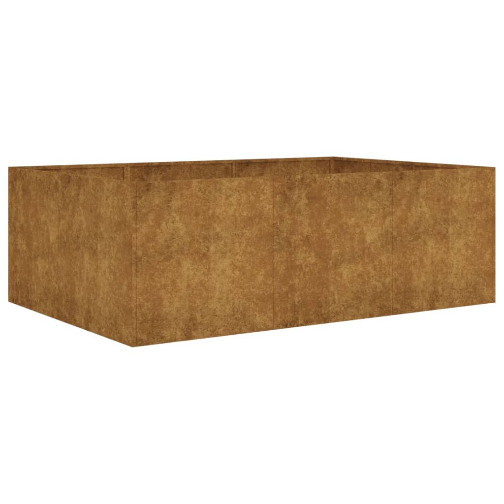 Plantenbak verhoogd 200x80x80 cm cortenstaal