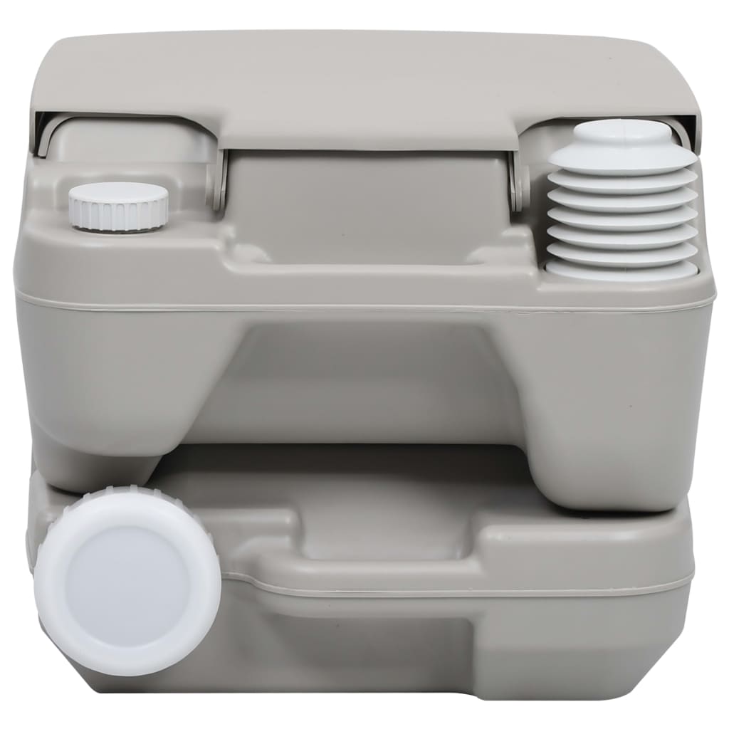 Campingtoilet en watertankset draagbaar