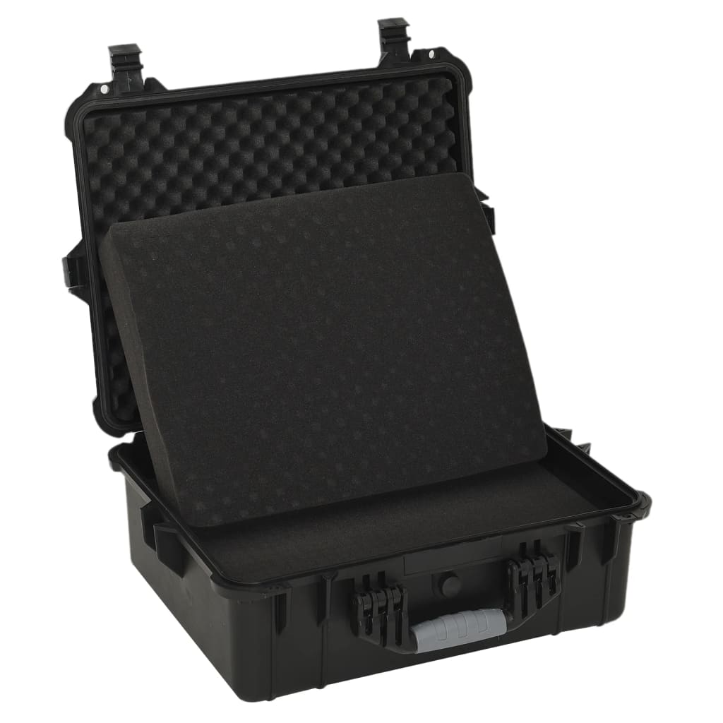 Flight-case portable 55x43x21 cm PP noir