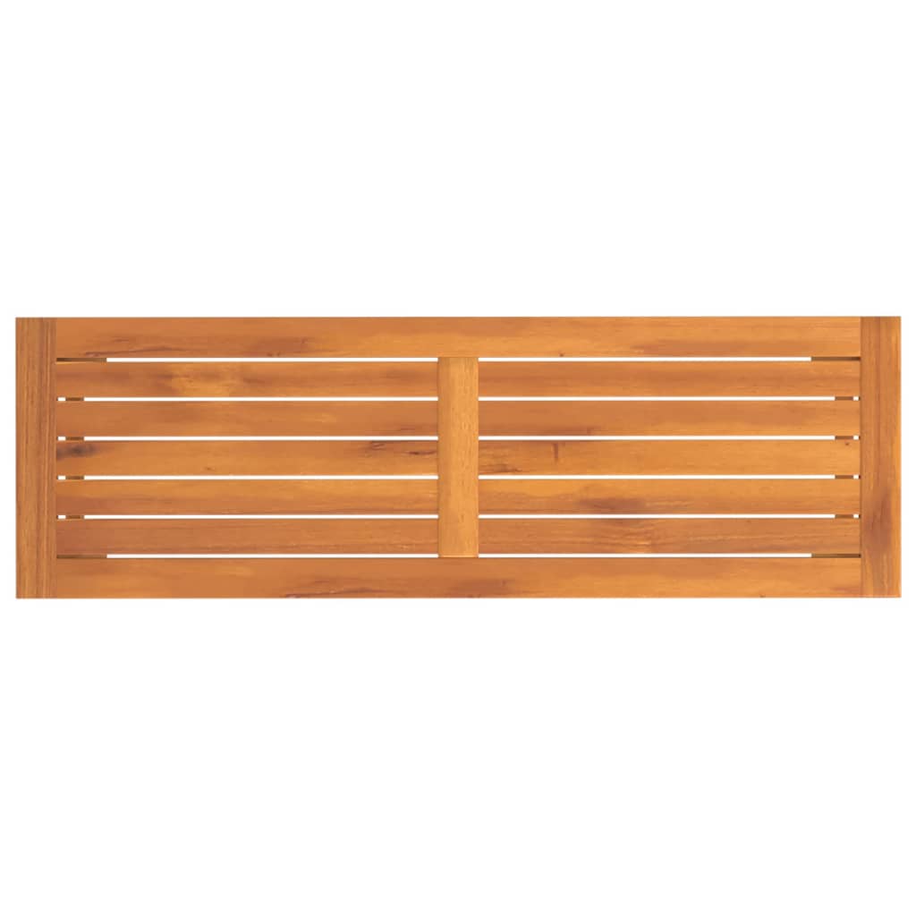 Banc de jardin 180x35x45 cm bois d'acacia massif