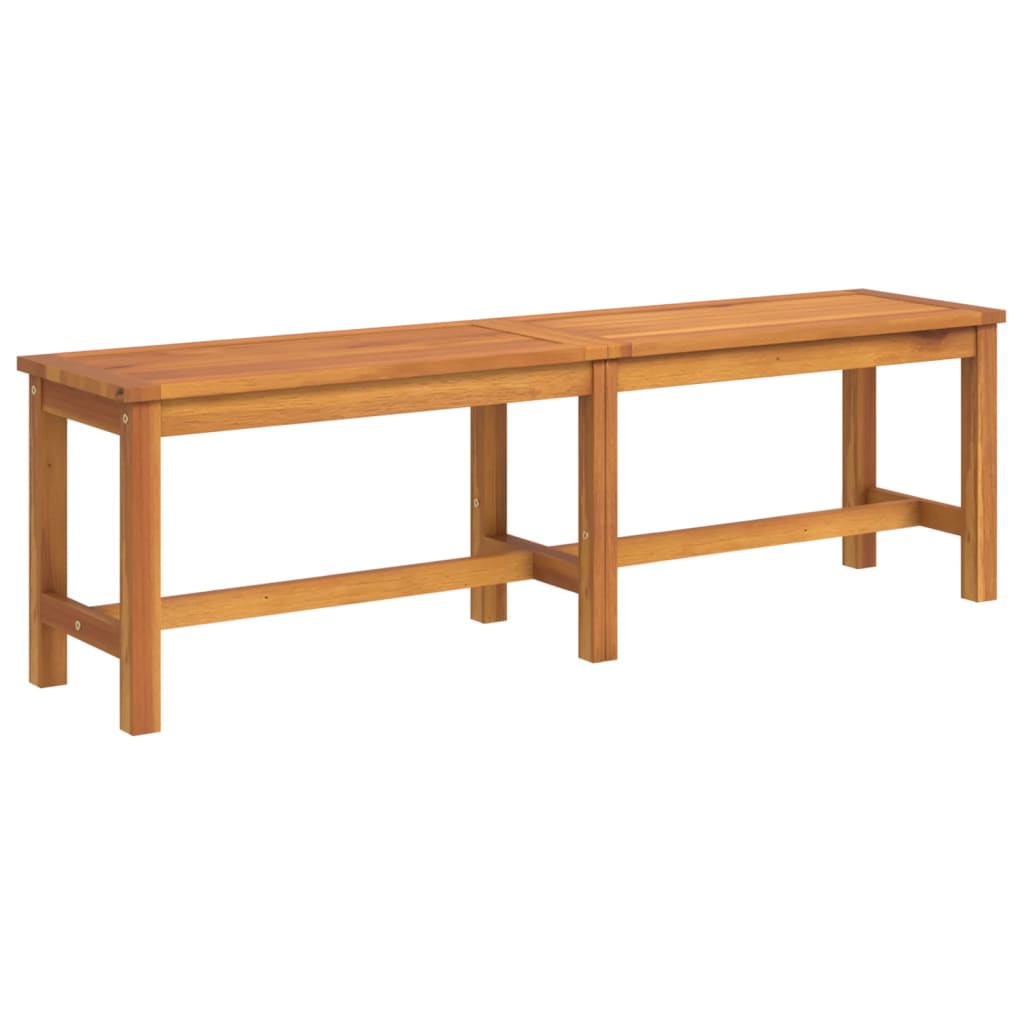 Banc de jardin 180x35x45 cm bois d'acacia massif