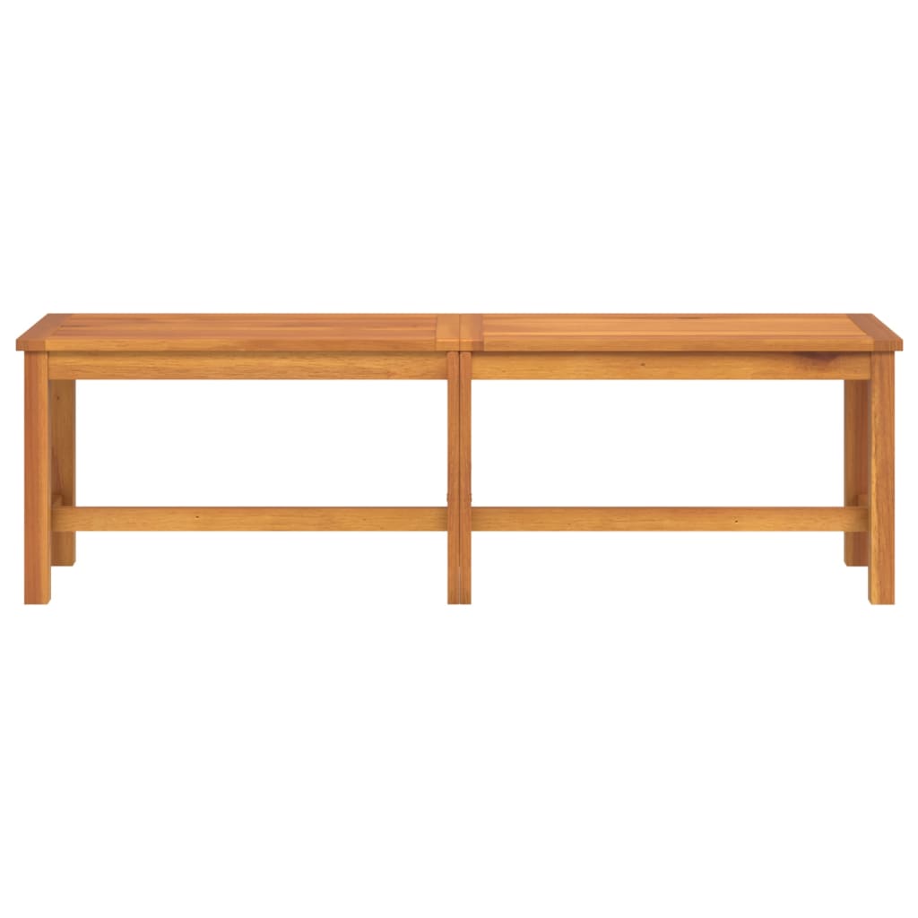 Banc de jardin 180x35x45 cm bois d'acacia massif