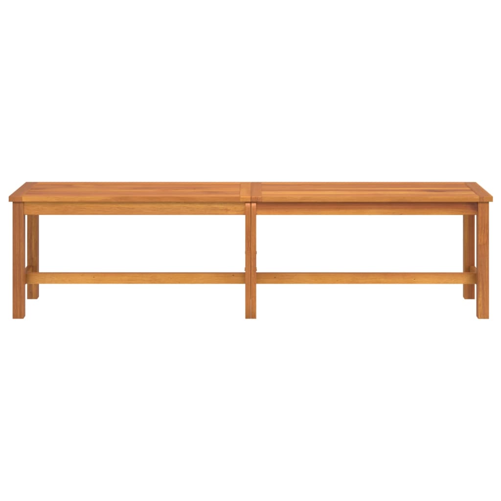 Banc de jardin 180x35x45 cm bois d'acacia massif