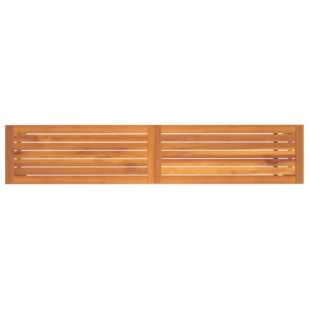 Banc de jardin 180x35x45 cm bois d'acacia massif