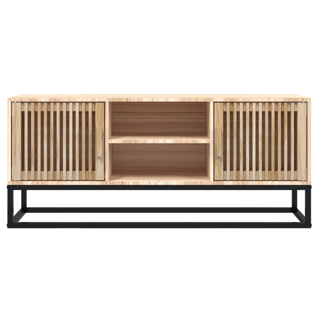 Tv-meubel 105x30x45 cm bewerkt hout