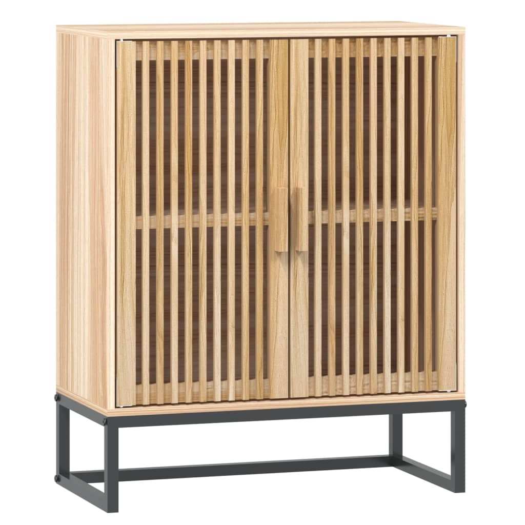 Buffet 60x30x75 cm en bois travaillé