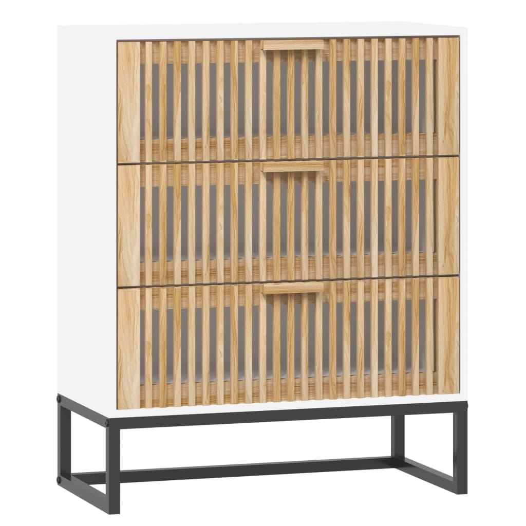 Buffet 60x30x75 cm en bois travaillé