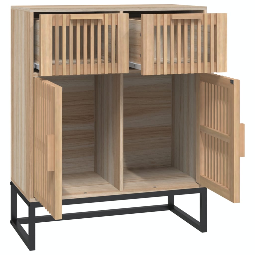 Buffet 60x30x75 cm en bois travaillé