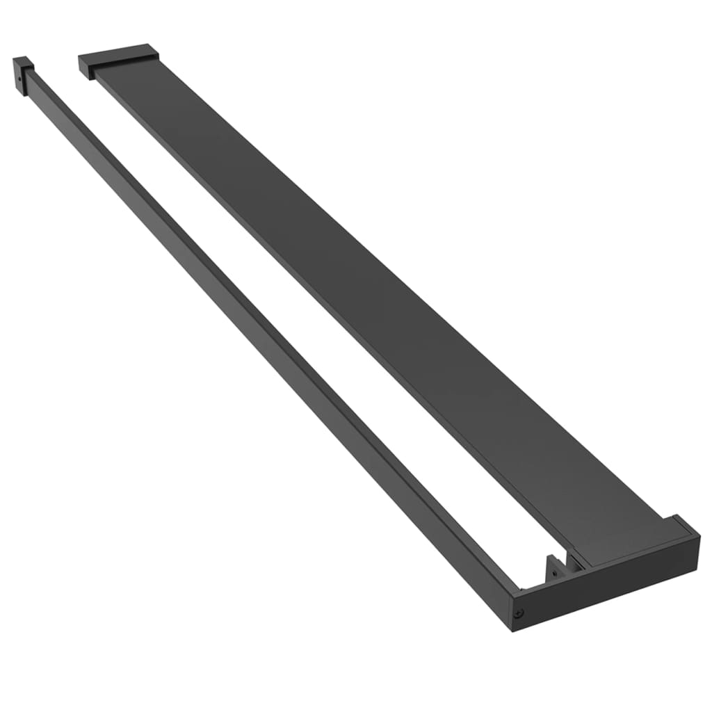 Wandschap voor inloopdouchewand 115 cm aluminium