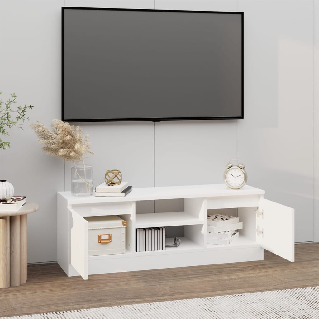 Tv-meubel met deur 102x30x36 cm