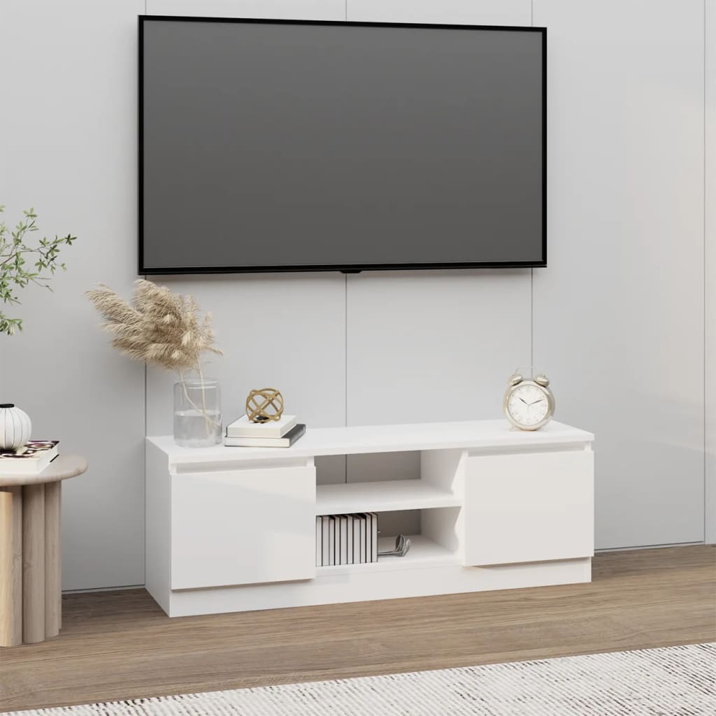 Tv-meubel met deur 102x30x36 cm