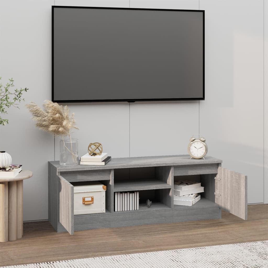 Tv-meubel met deur 102x30x36 cm