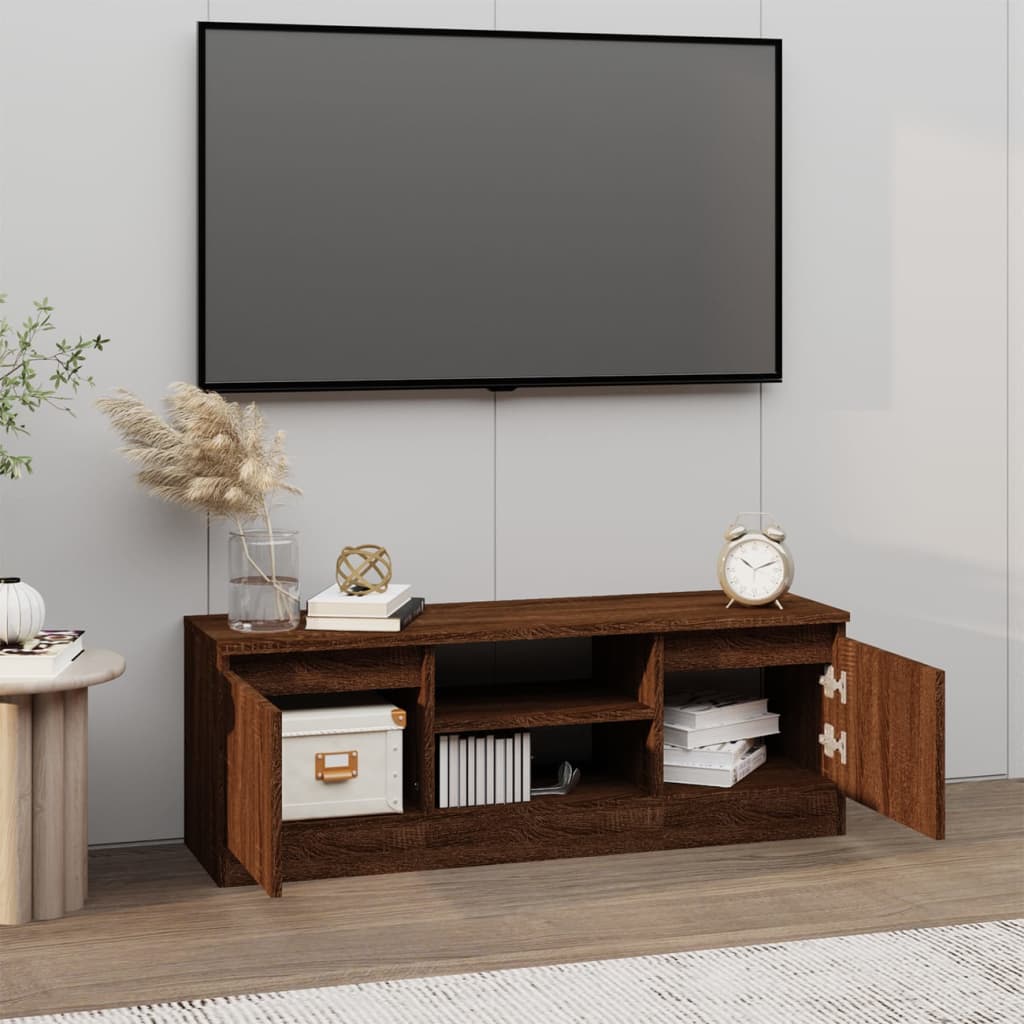 Tv-meubel met deur 102x30x36 cm