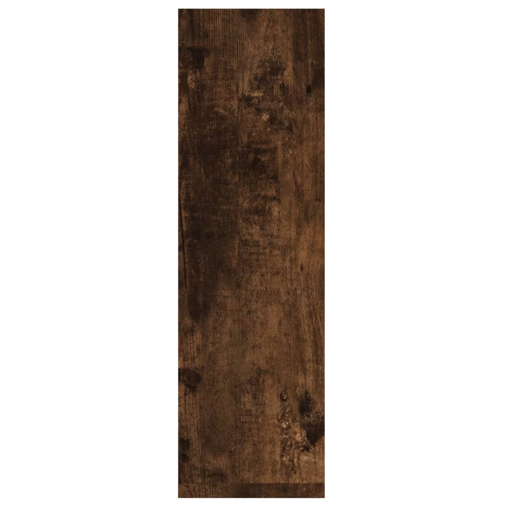 Wandschappen 2 st 50x15x50 cm bewerkt hout