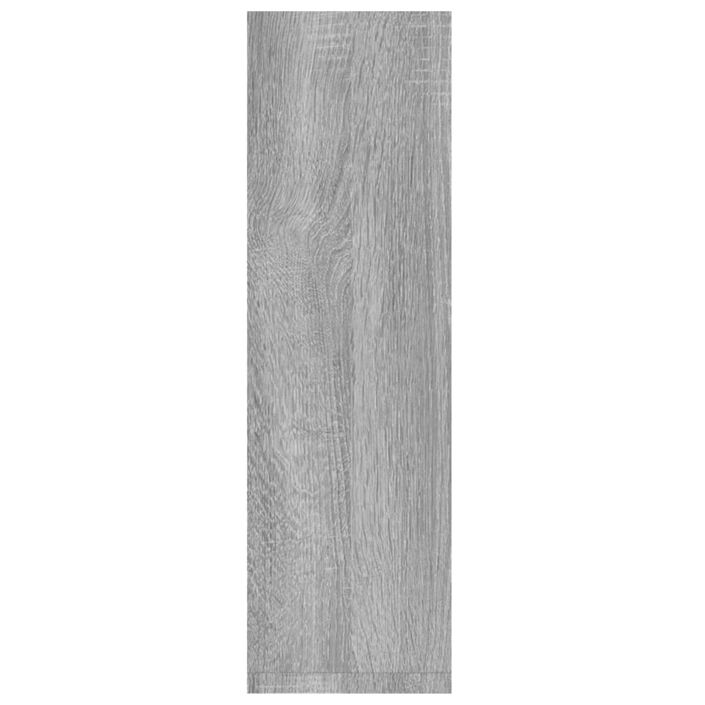 Wandschappen 2 st 50x15x50 cm bewerkt hout