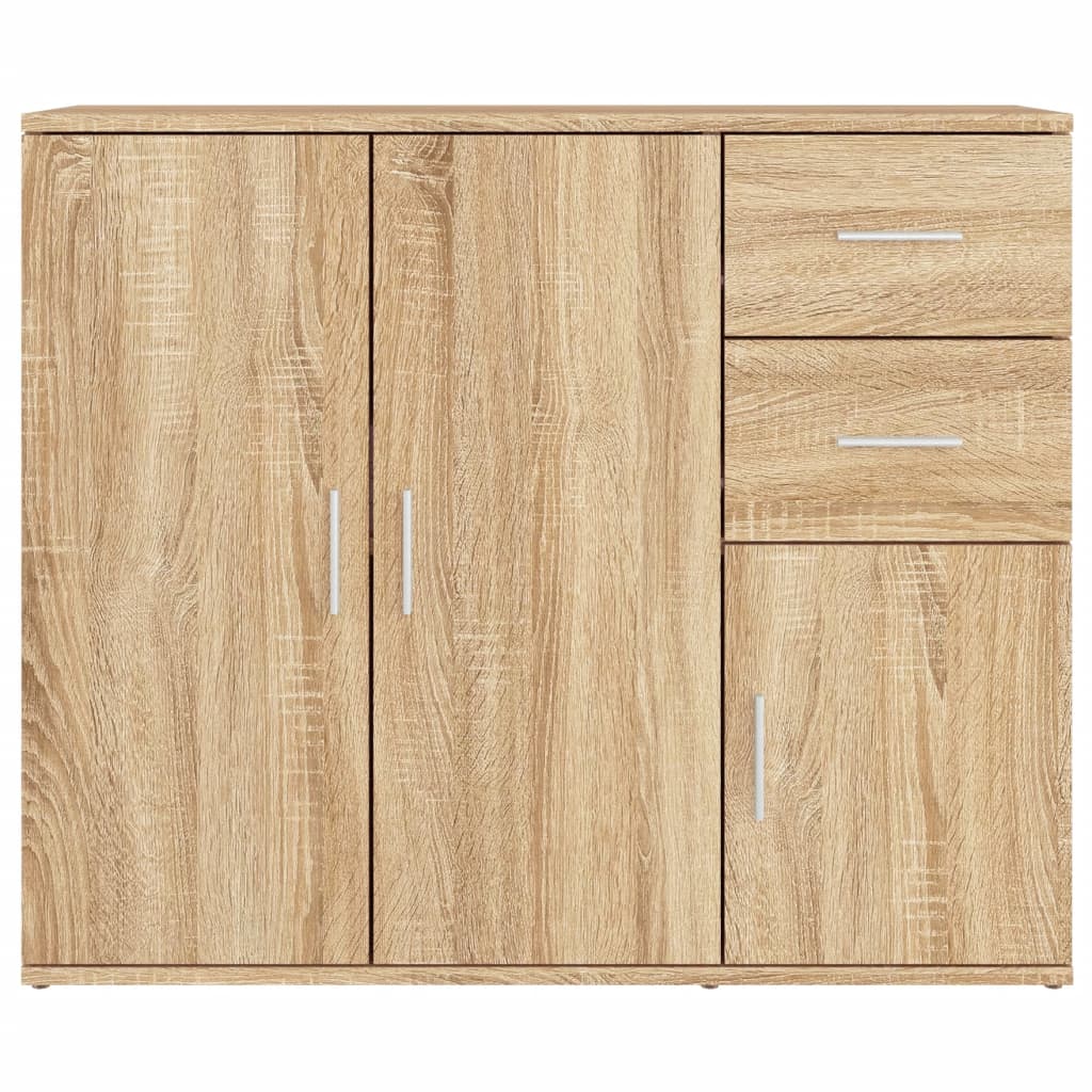 Dressoir 91x29,5x75 cm bewerkt hout