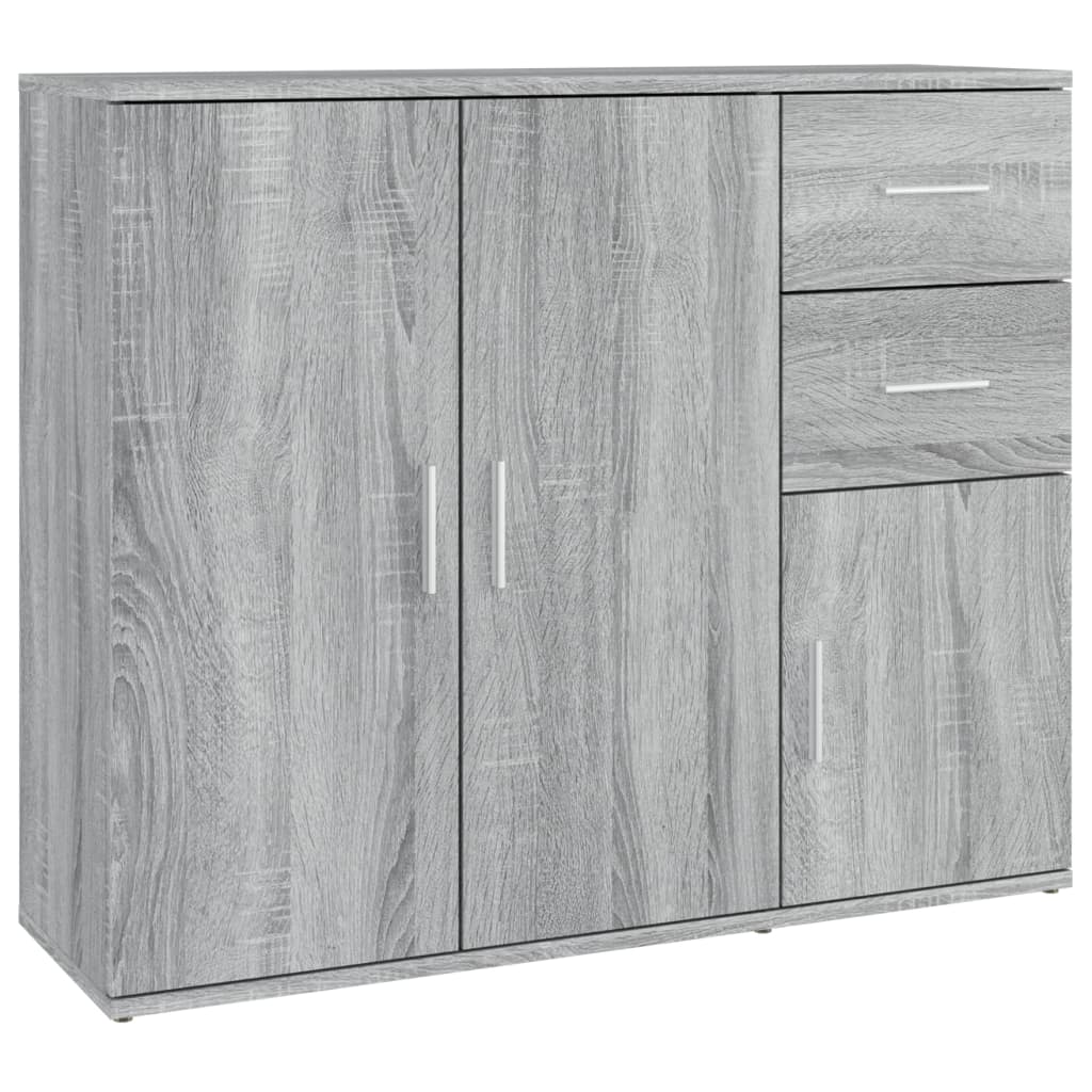 Dressoir 91x29,5x75 cm bewerkt hout