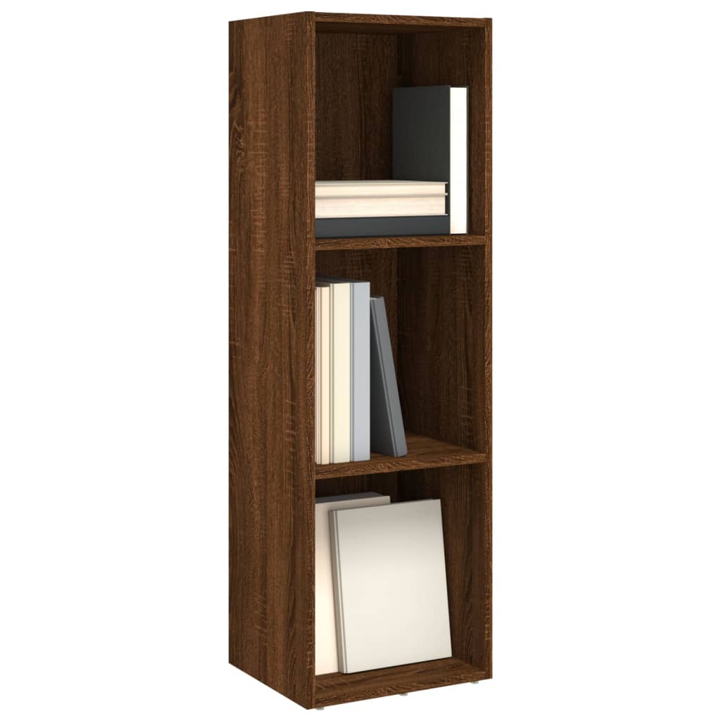 Bibliothèque/meuble TV 36x30x114 cm bois gris chêne sonoma