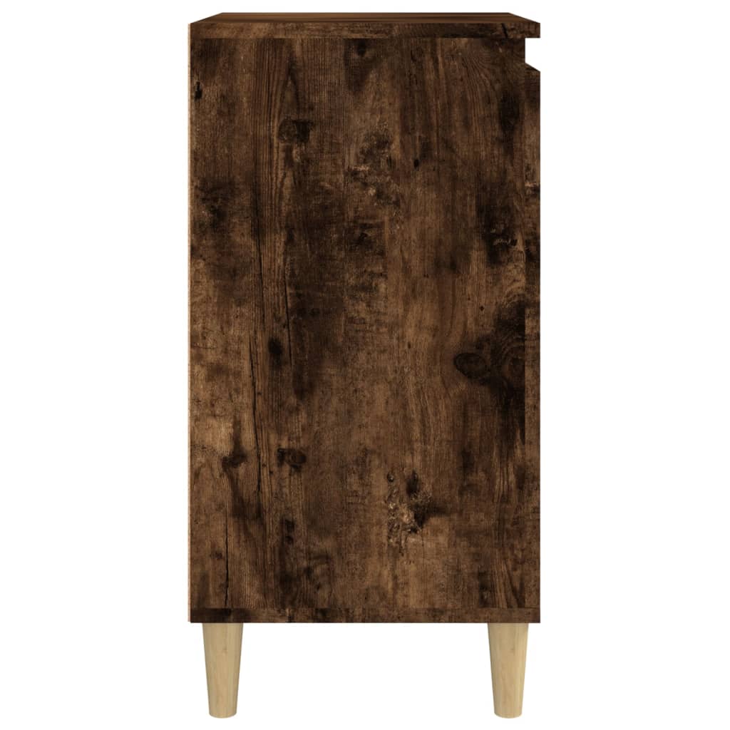 Nachtkastjes 2 st 40x35x70 cm bewerkt hout