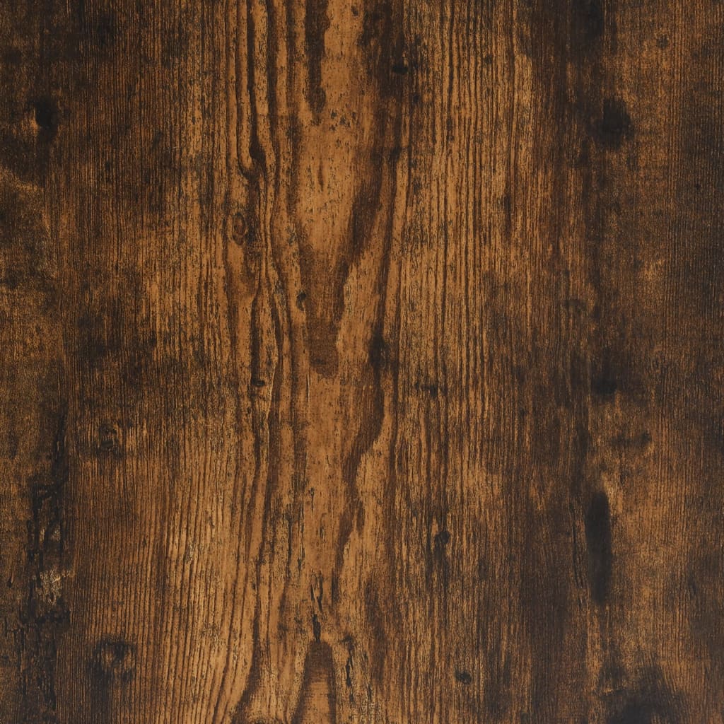 Badkamerkast 30x30x190 cm bewerkt hout bruin eikenkleur